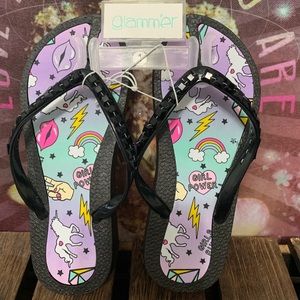 Glammer Unicorn Sandals 💋add to bundle💋